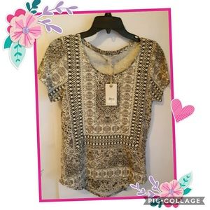 LUCKY BRAND S PETITE BLOUSE